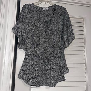 Sienna sky blouse